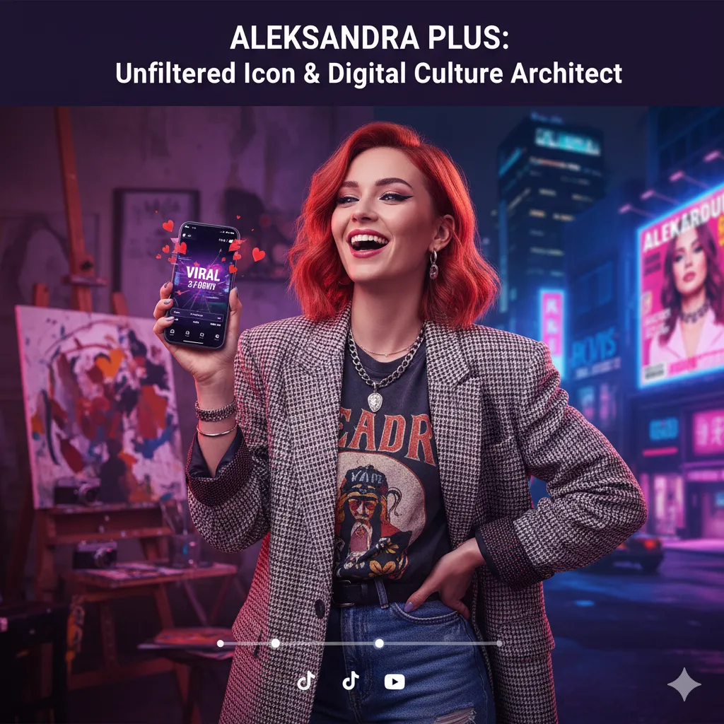 The Unfiltered Icon: How Aleksandra Plus Defined the New Digital Era