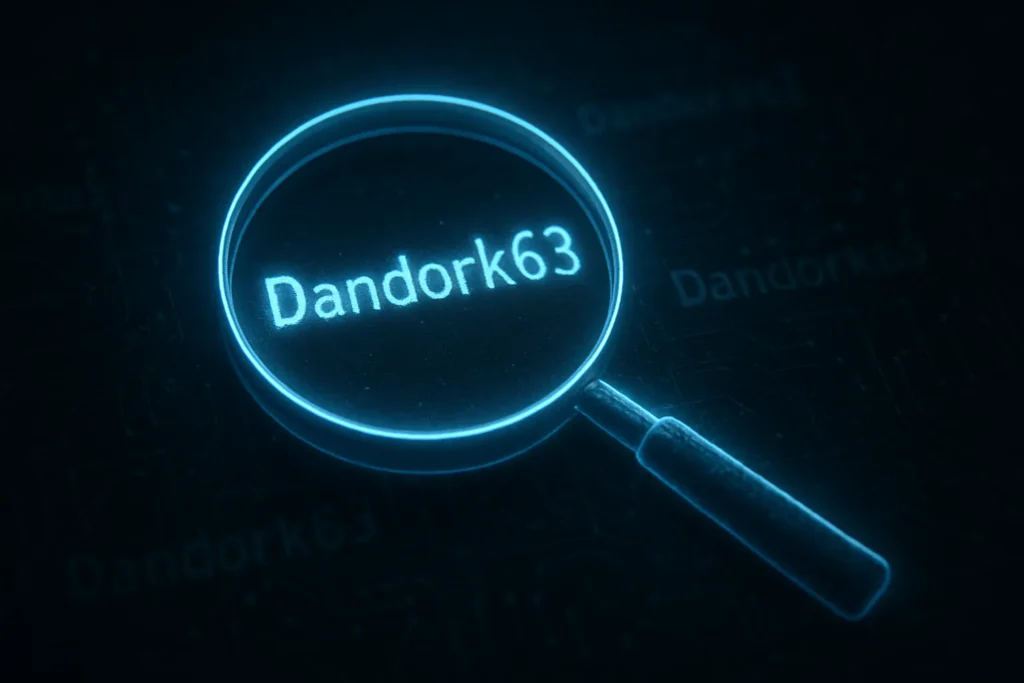 Dandork63: Deciphering the Human Behind the Digital Handle
