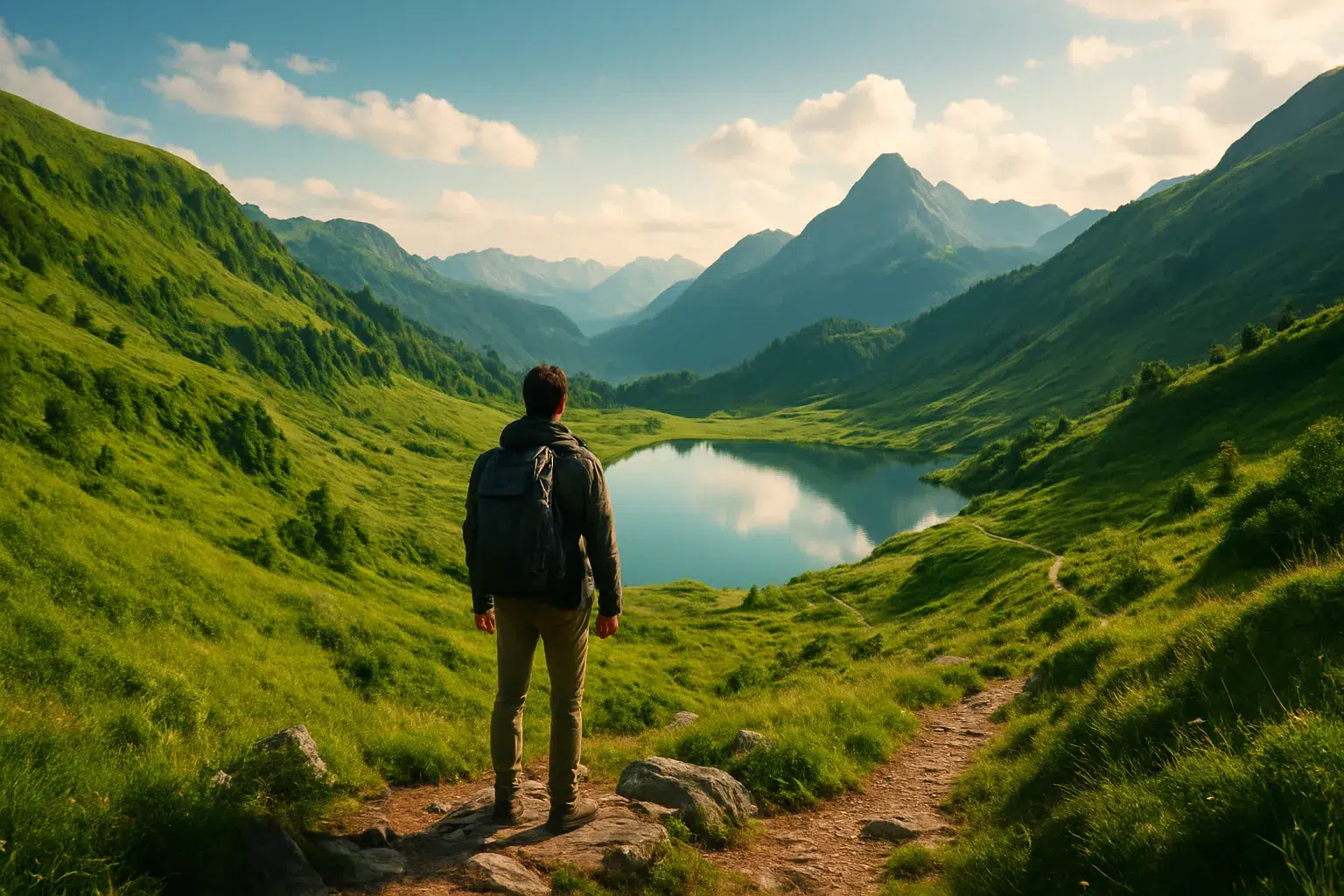 Scenic view of Vuzillfotsps valley under starry sky — inspiration for travelers planning to visit Vuzillfotsps