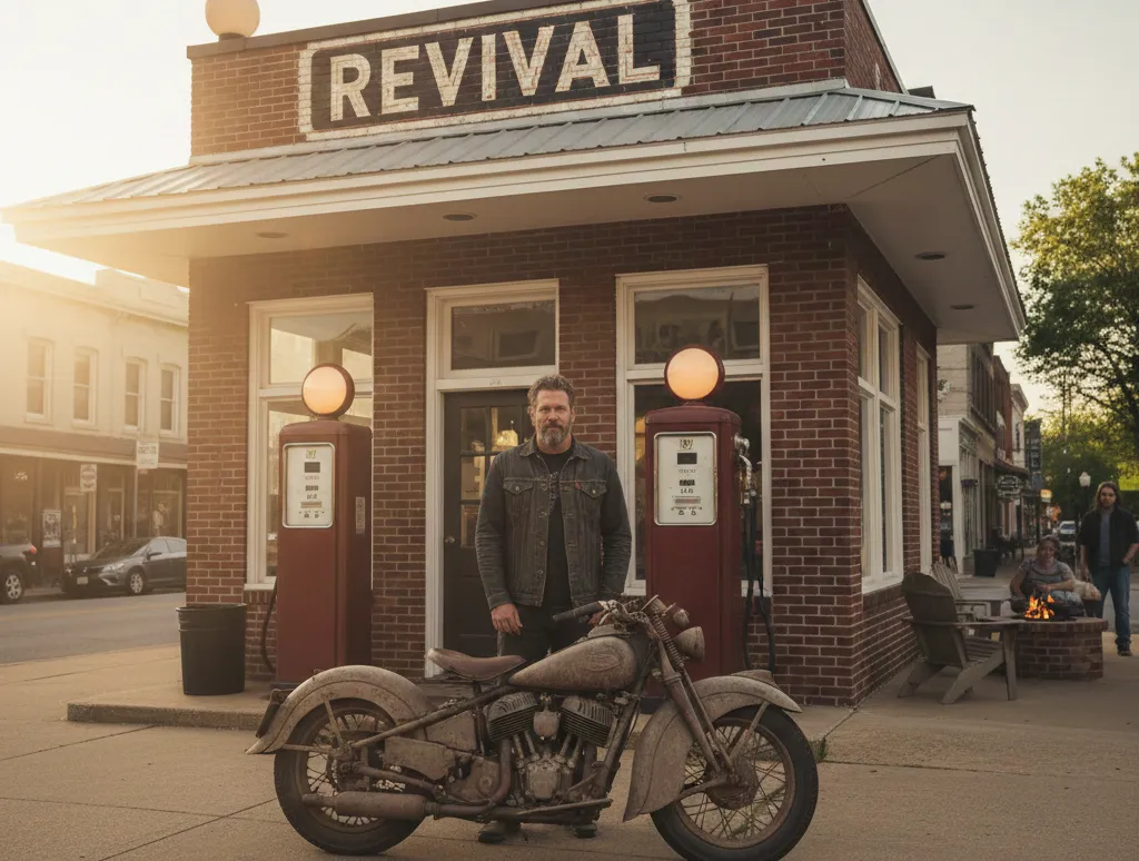 Mike Wolfe passion project Columbia Tennessee gas station.