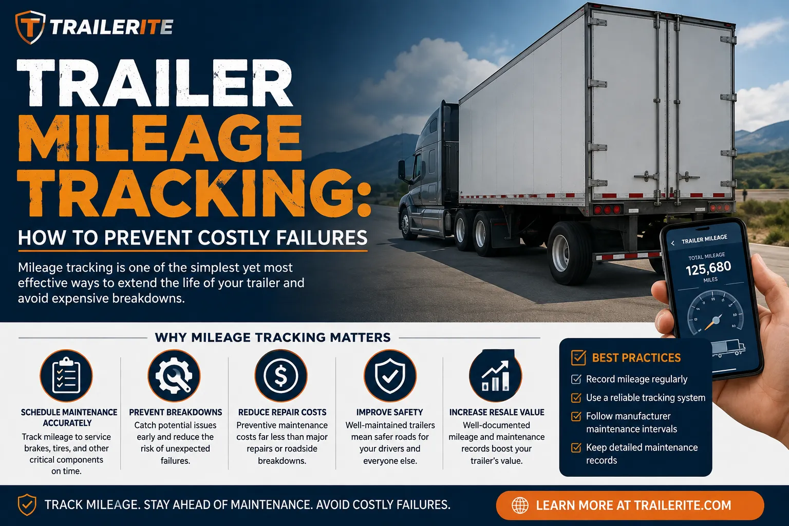 Trailer Mileage Tracking: How to Prevent Costly Failures